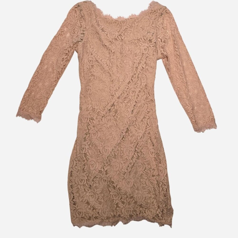 Eliza J Women's Cream and Pink Dress
